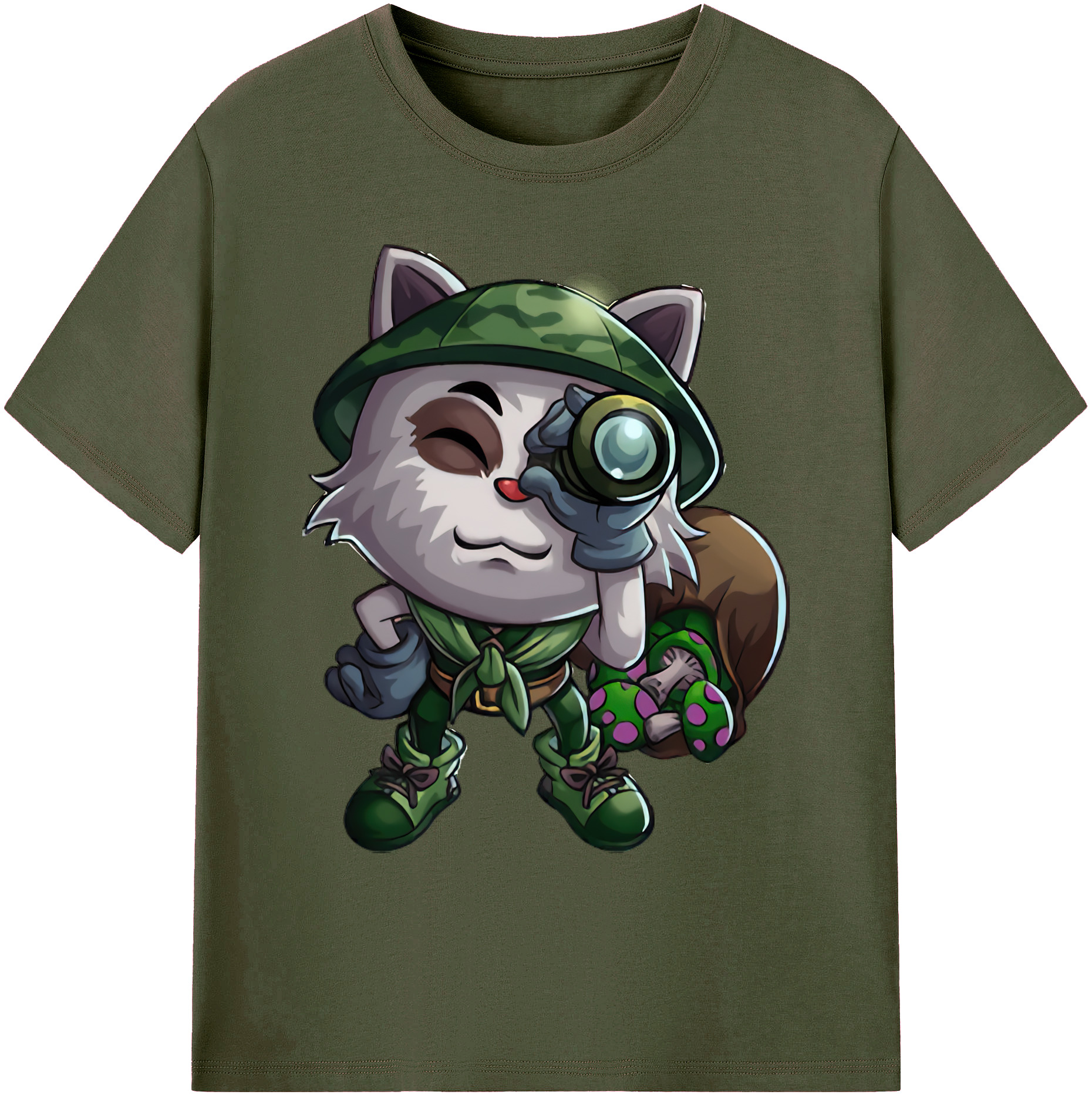 リーグ・オブ・レジェンド League of Legends LOL 綿100％ メンズ半袖Tシャツ｜肌触りやわらか＆通気性